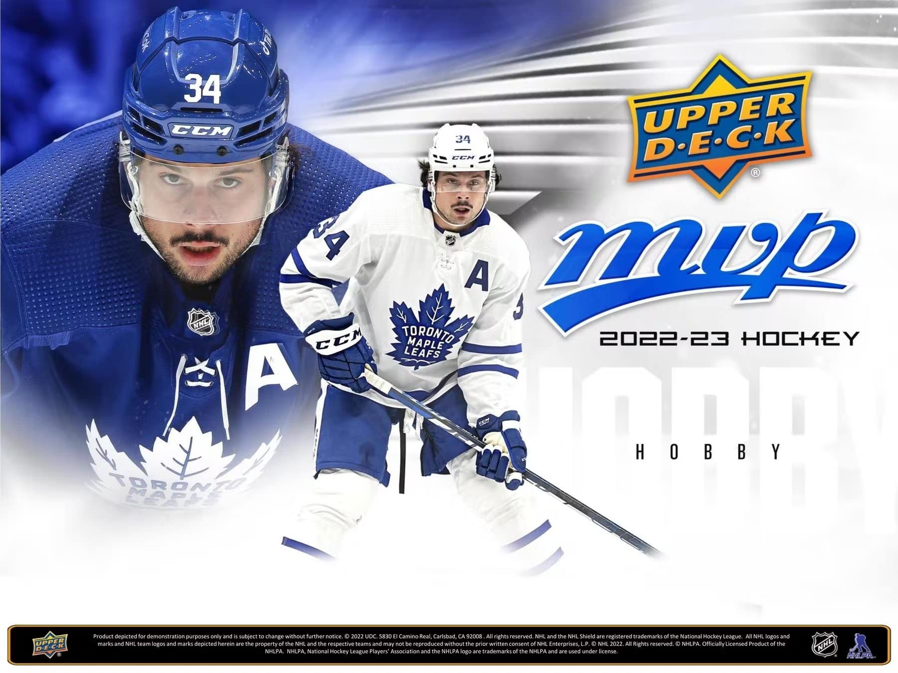 Amazon.com: NHL Upper Deck 2022-23 MVP Hockey Trading Card HOBBY